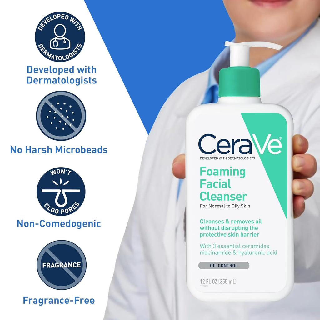 CERAVE LIMPIADOR FACIAL PIEL NOMAL A GRASA