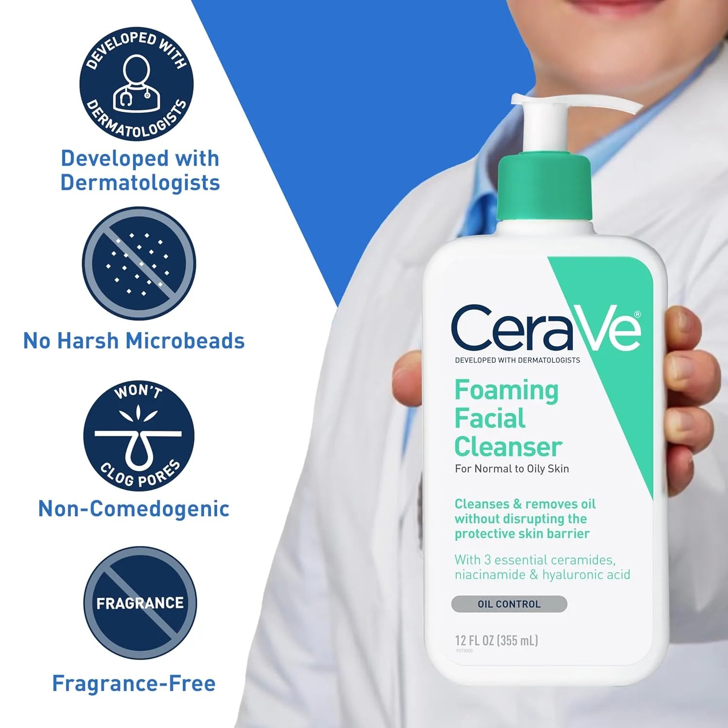 CERAVE LIMPIADOR FACIAL PIEL NOMAL A GRASA