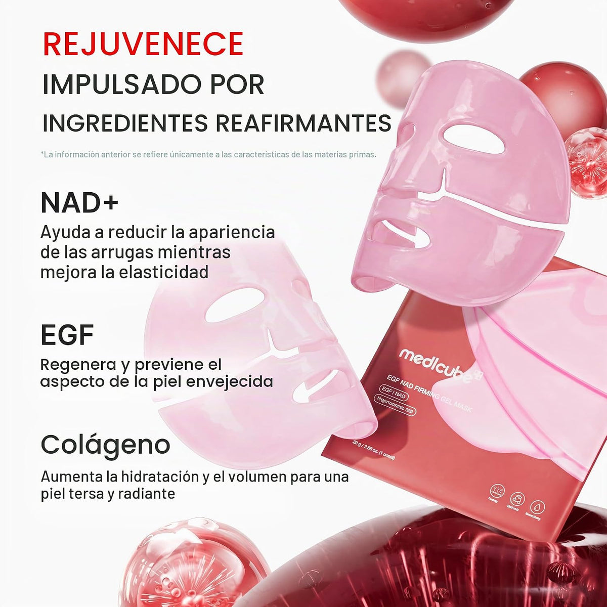 EGF NAD FIRMING GEL MASK MEDICUBE