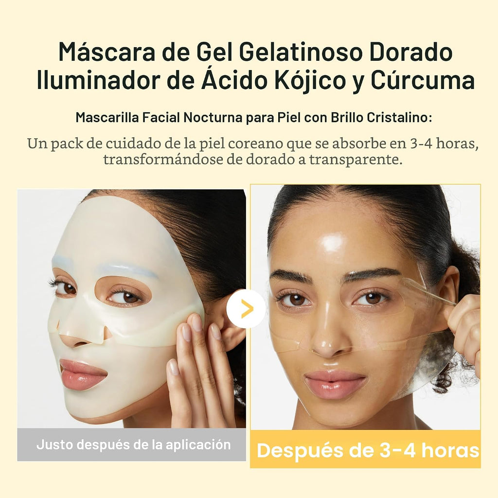 KOJIC ACID TUMERIC BRIGTHENING GEL MASK MEDICUBE