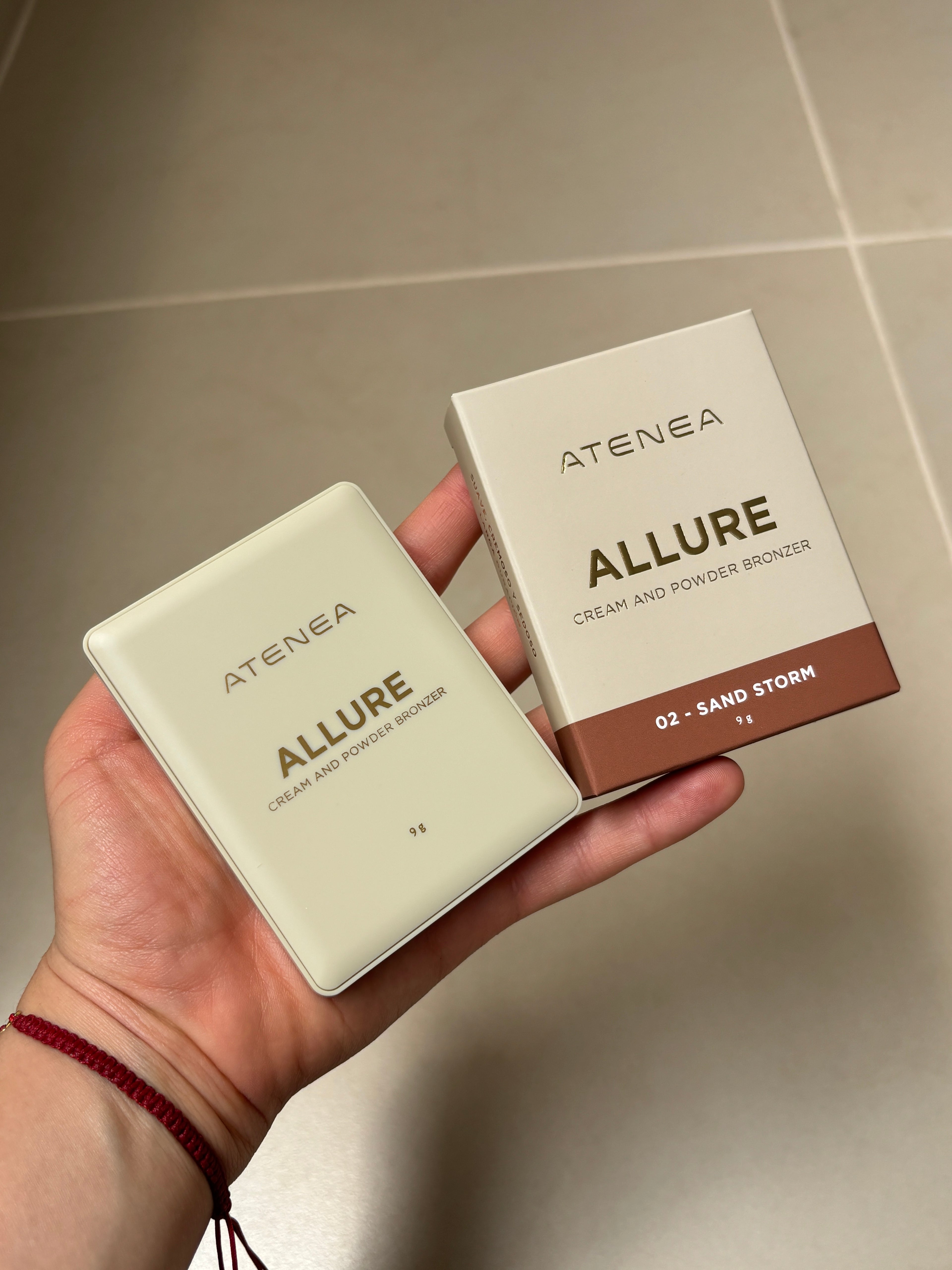 BRONZER ALLURE CREMA Y COMPACTO ATENEA