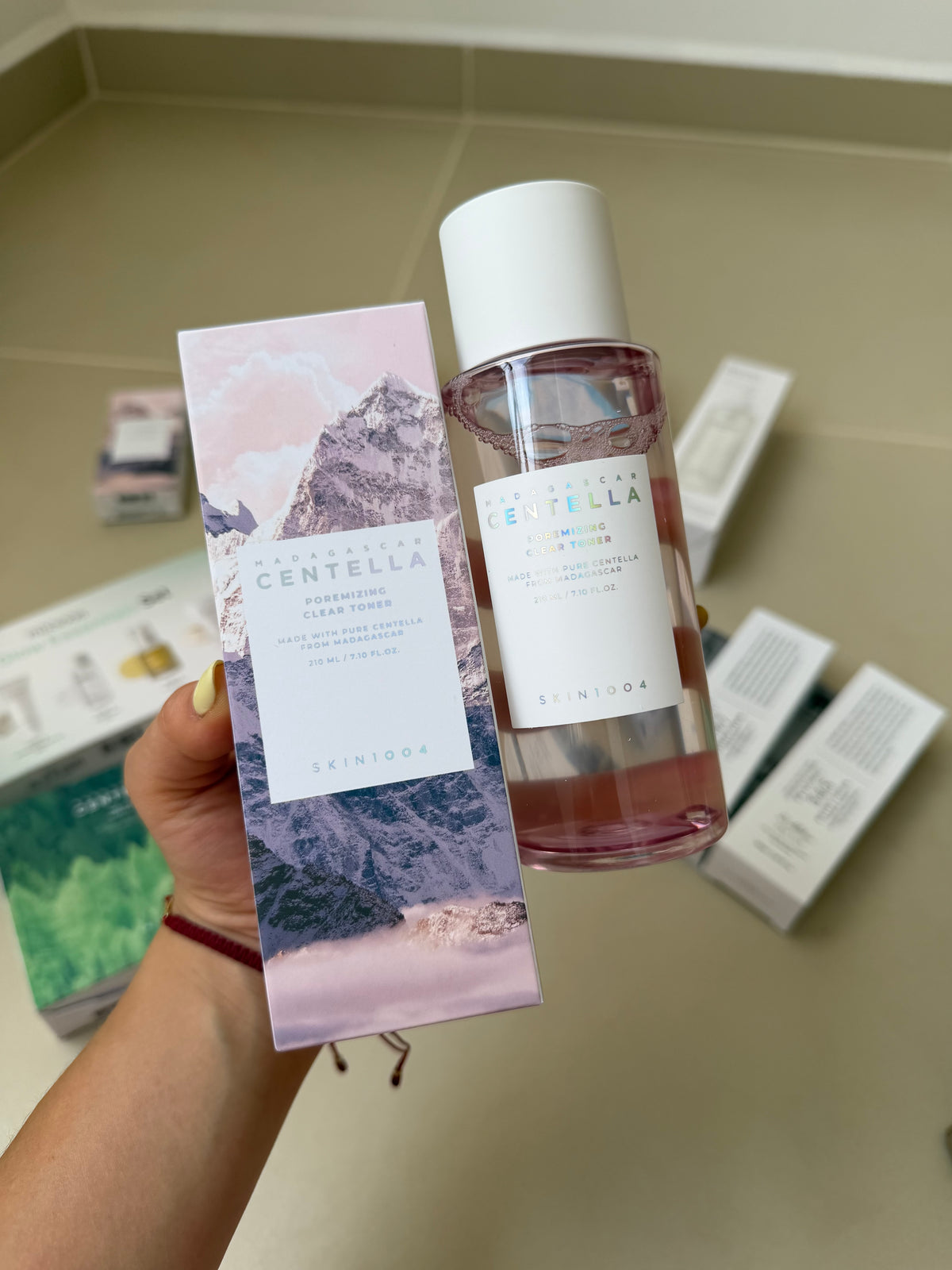 POREMIZING CLEAR TONER-MADAGASCAR CENTELLA