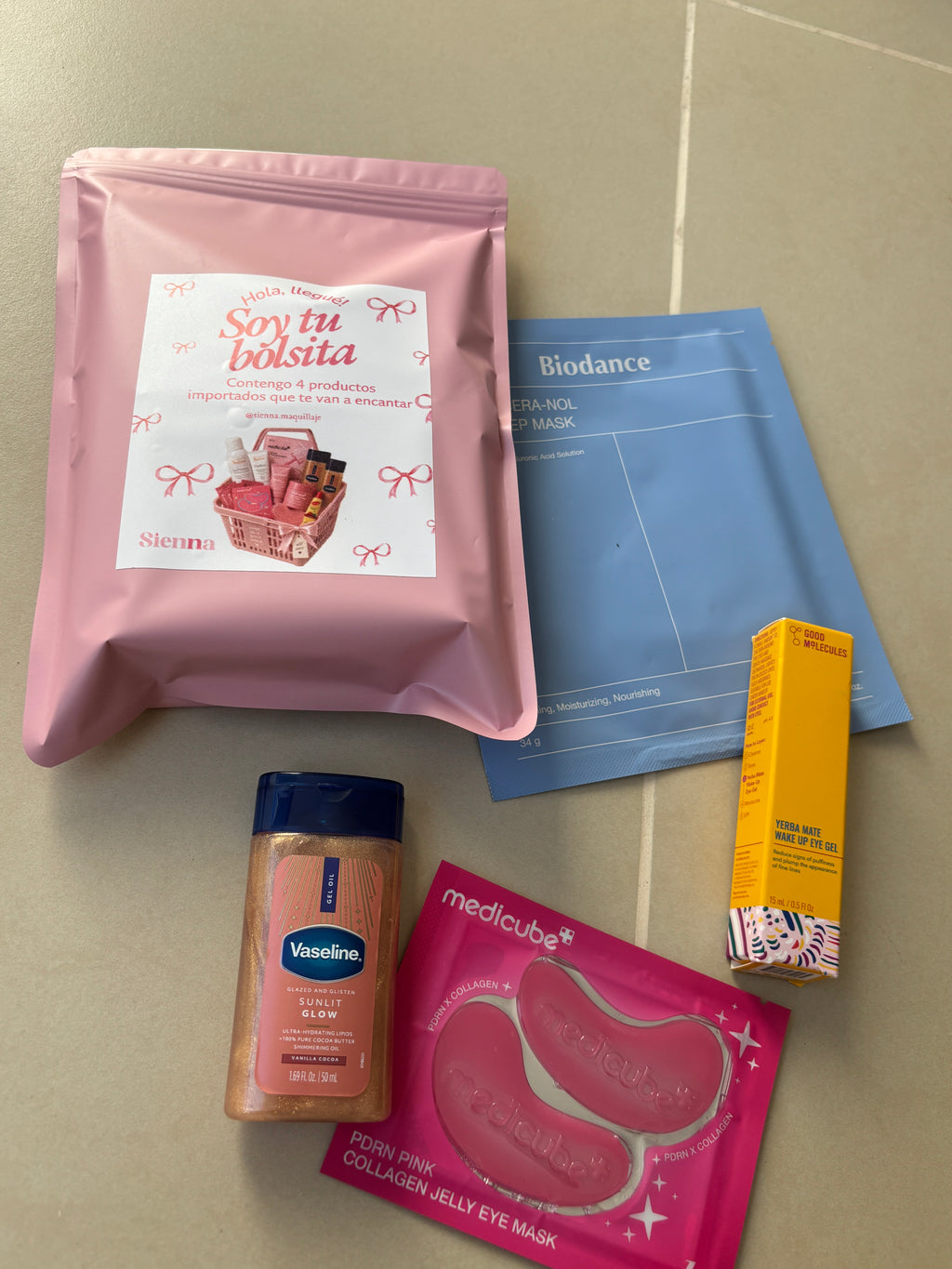 Bolsita 4 productos importados