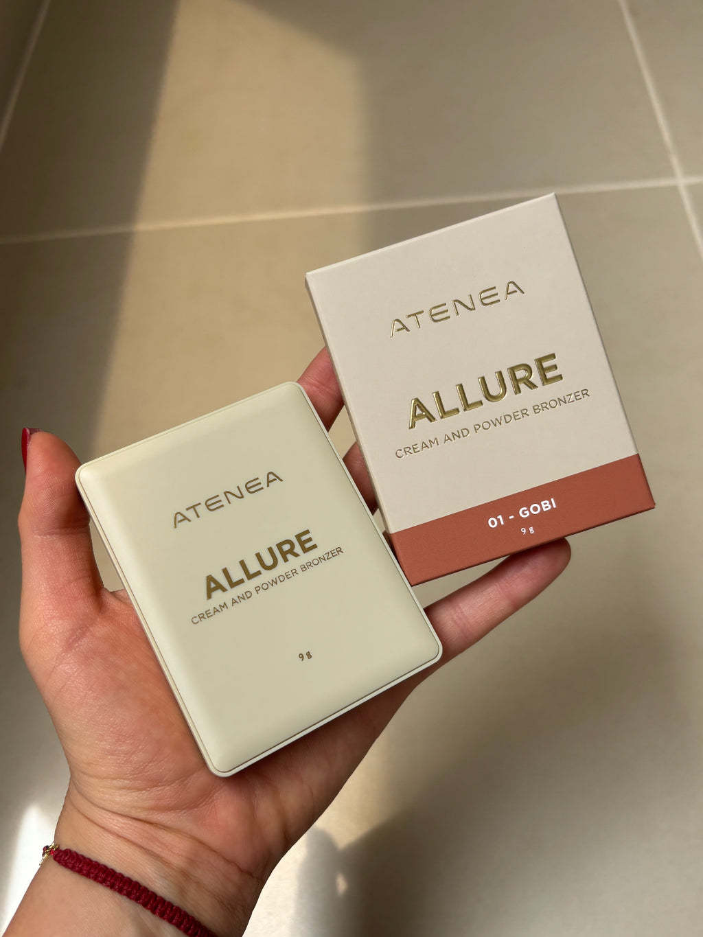 BRONZER ALLURE CREMA Y COMPACTO ATENEA
