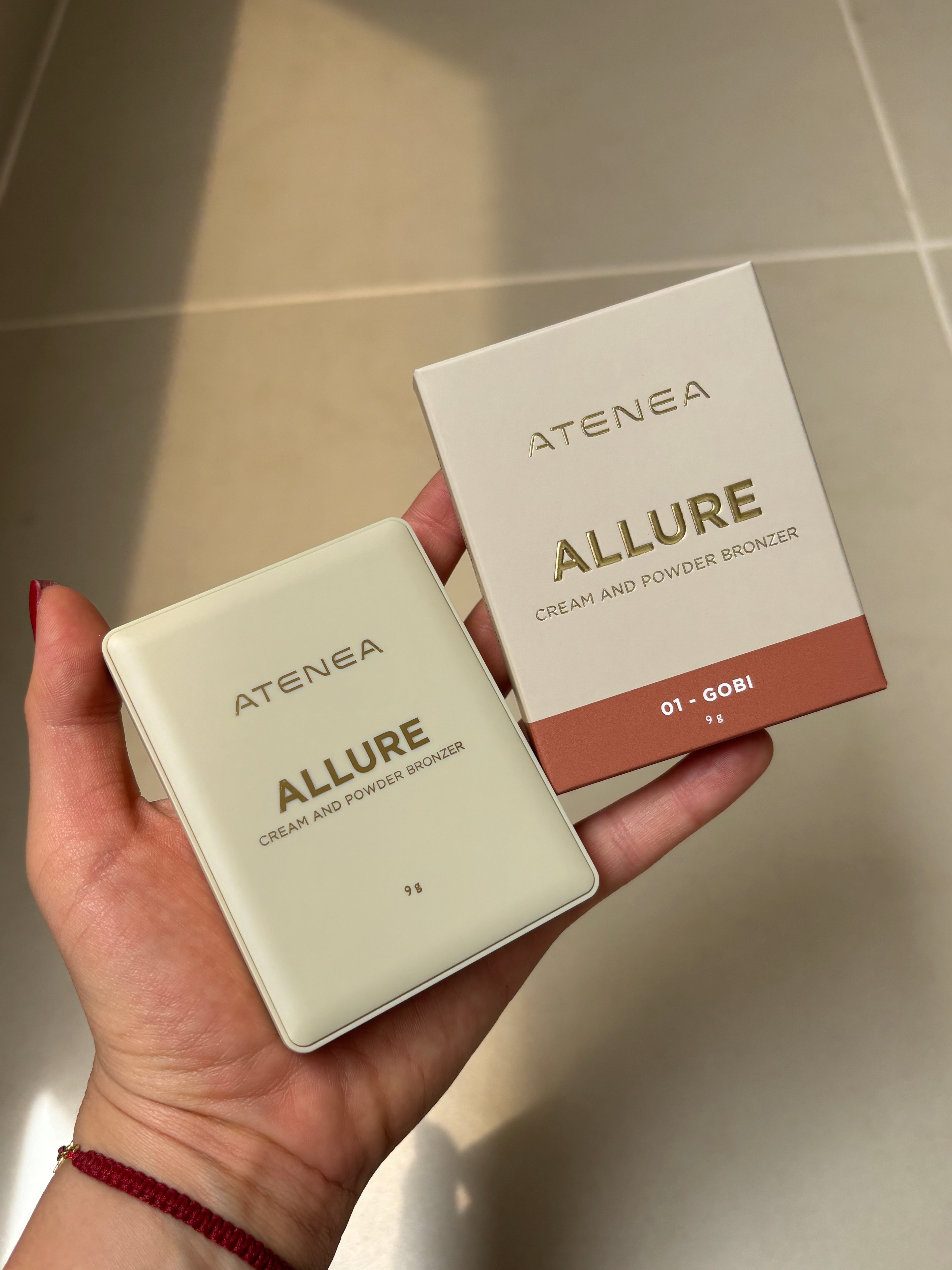 BRONZER ALLURE CREMA Y COMPACTO ATENEA