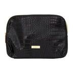 COSMETIQUERA NEGRA CUERINA TRENDY