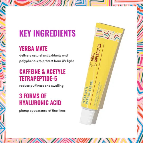 YERBA MATE WAKE UP EYE GEL GOOD MOLECULES
