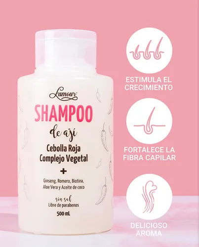 SHAMPOO DE AJÍ LAMOUR