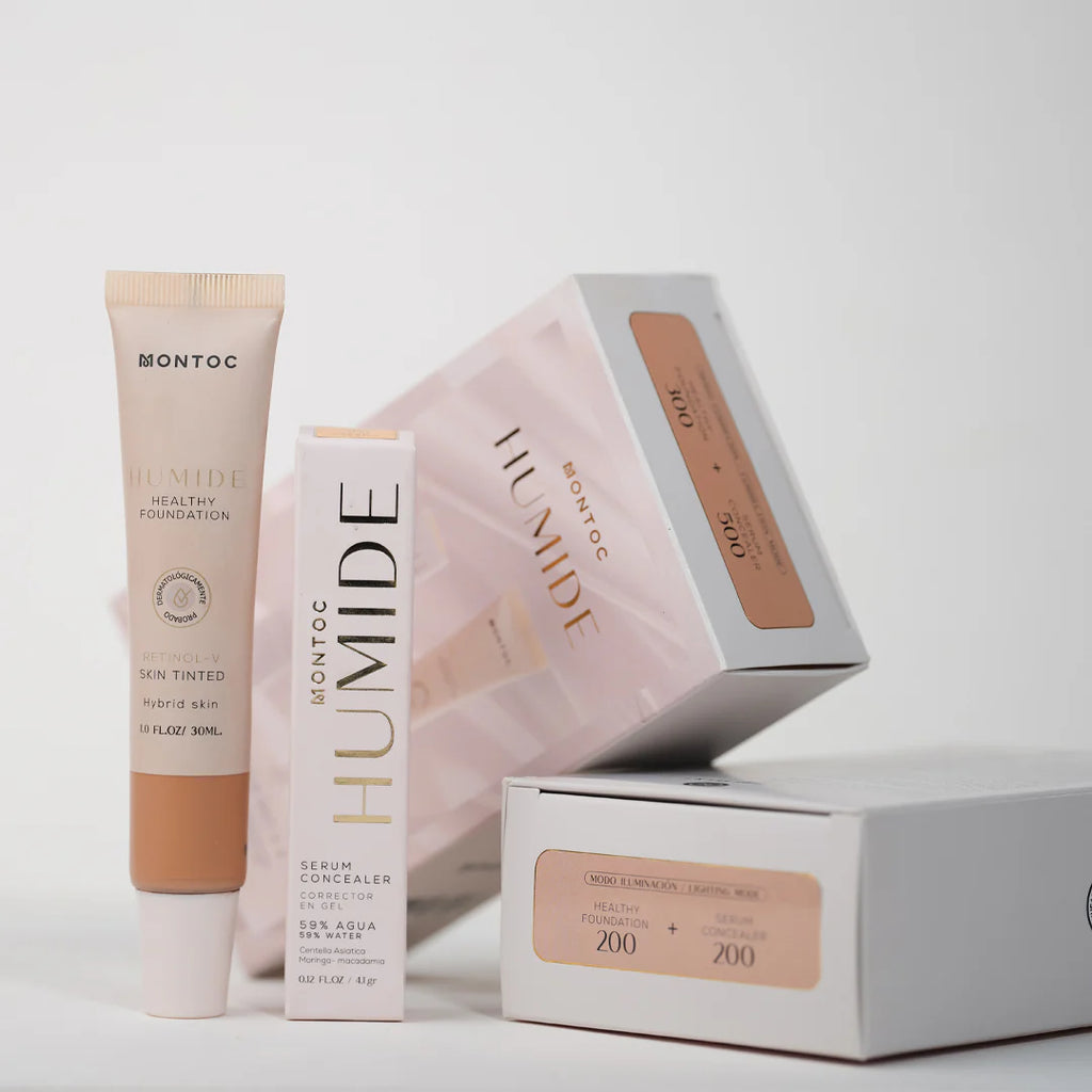 DÚO HUMIDE BASE Y CORRECTOR MONTOC
