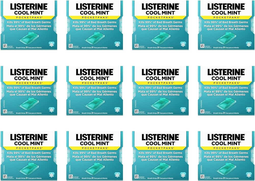 LISTERINE POCKET PAKS BREATH