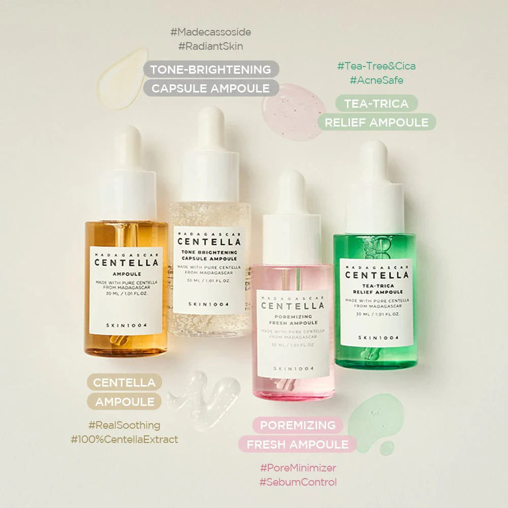 SKIN1004 Centella Ampoule Kit viajero x 4 Serums de 30ml