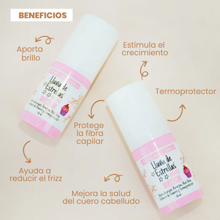 PERFUME PARA CABELLO MINI CANDY LLUVIA DE ESTRELLAS