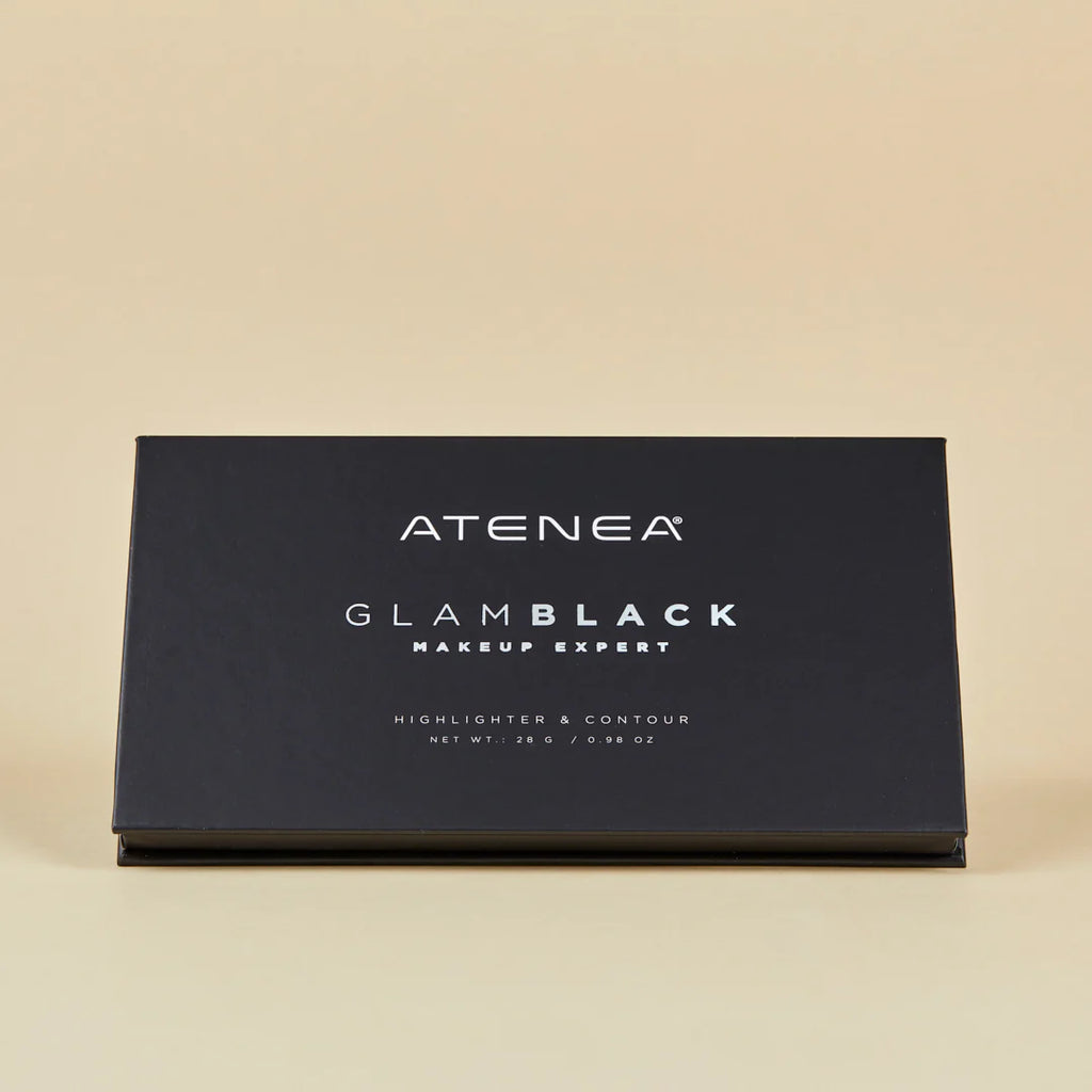 PALETA DE CONTORNOS E ILUMINADORES GLAM BLACK ATENEA