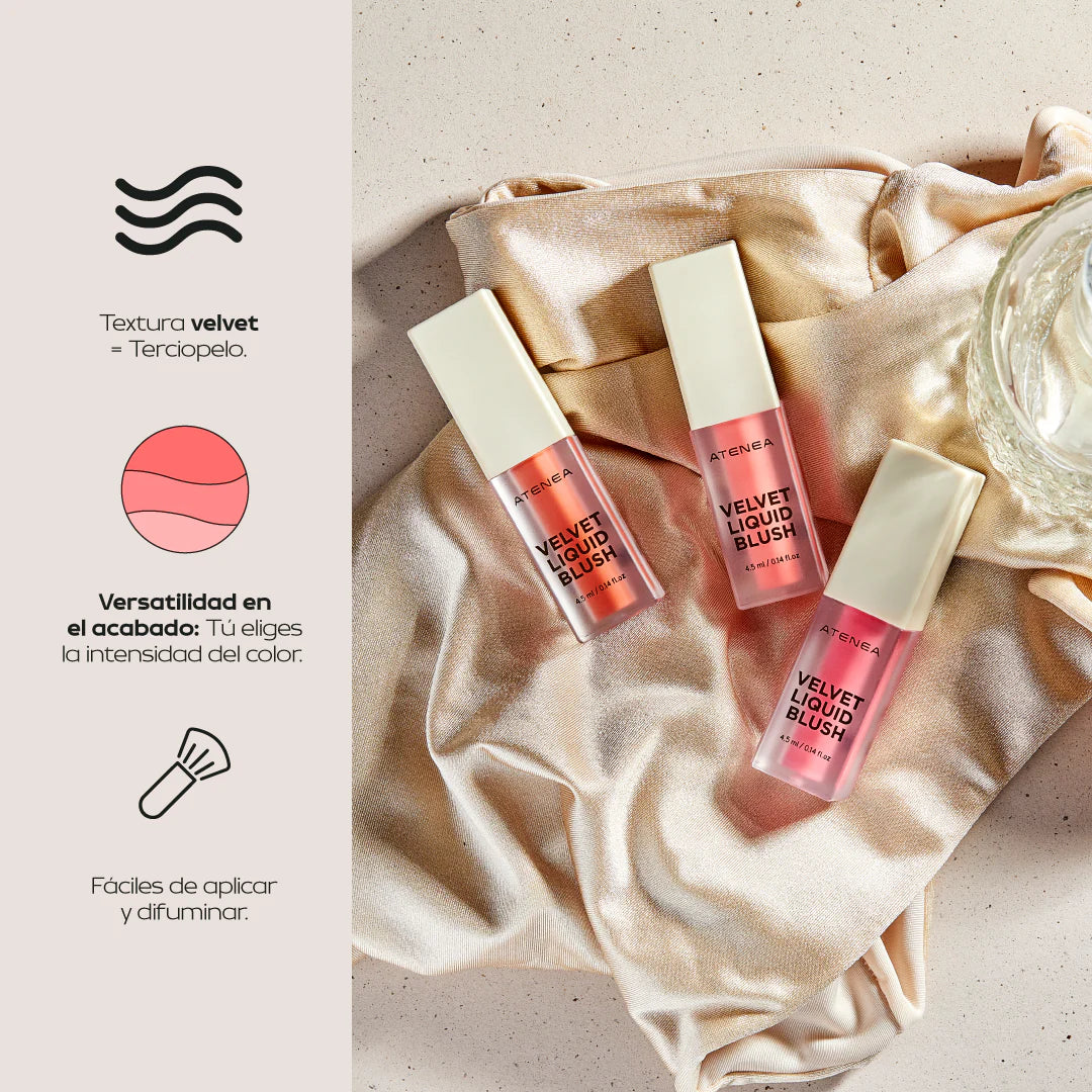 RUBOR LIQUIDO VELVET ATENEA