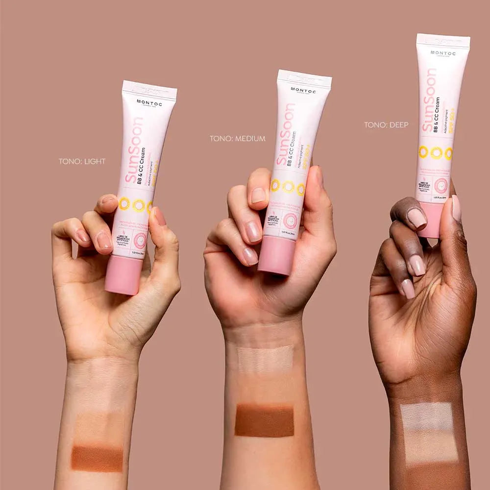 BB & CC CREAM SPF 50+ MONTOC