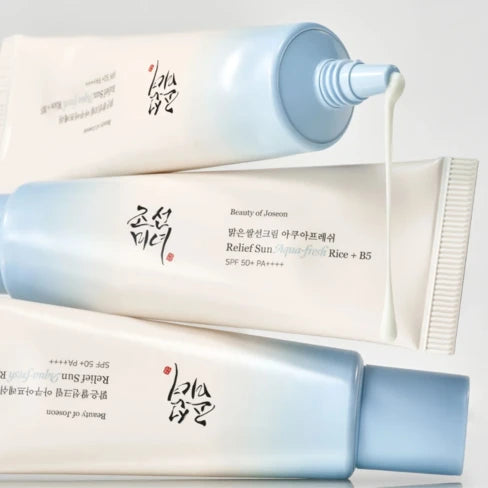 Protector solar facial Beauty of Joseon Relief Sun Aqua Fresh Rice + B5 SPF50+ PA++++