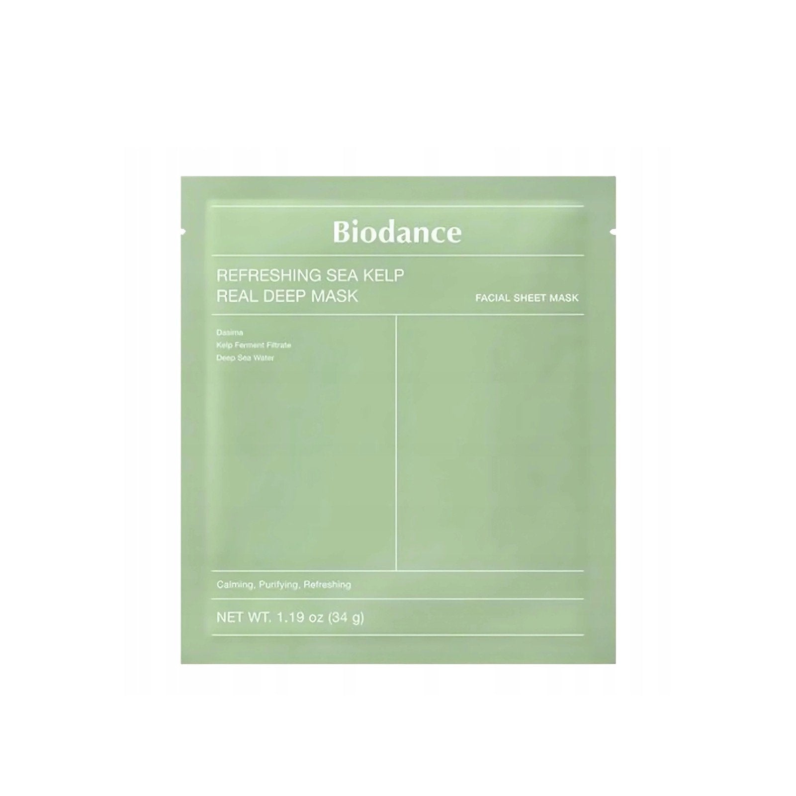 Biodance Refreshing Sea Kelp Mascarilla Real