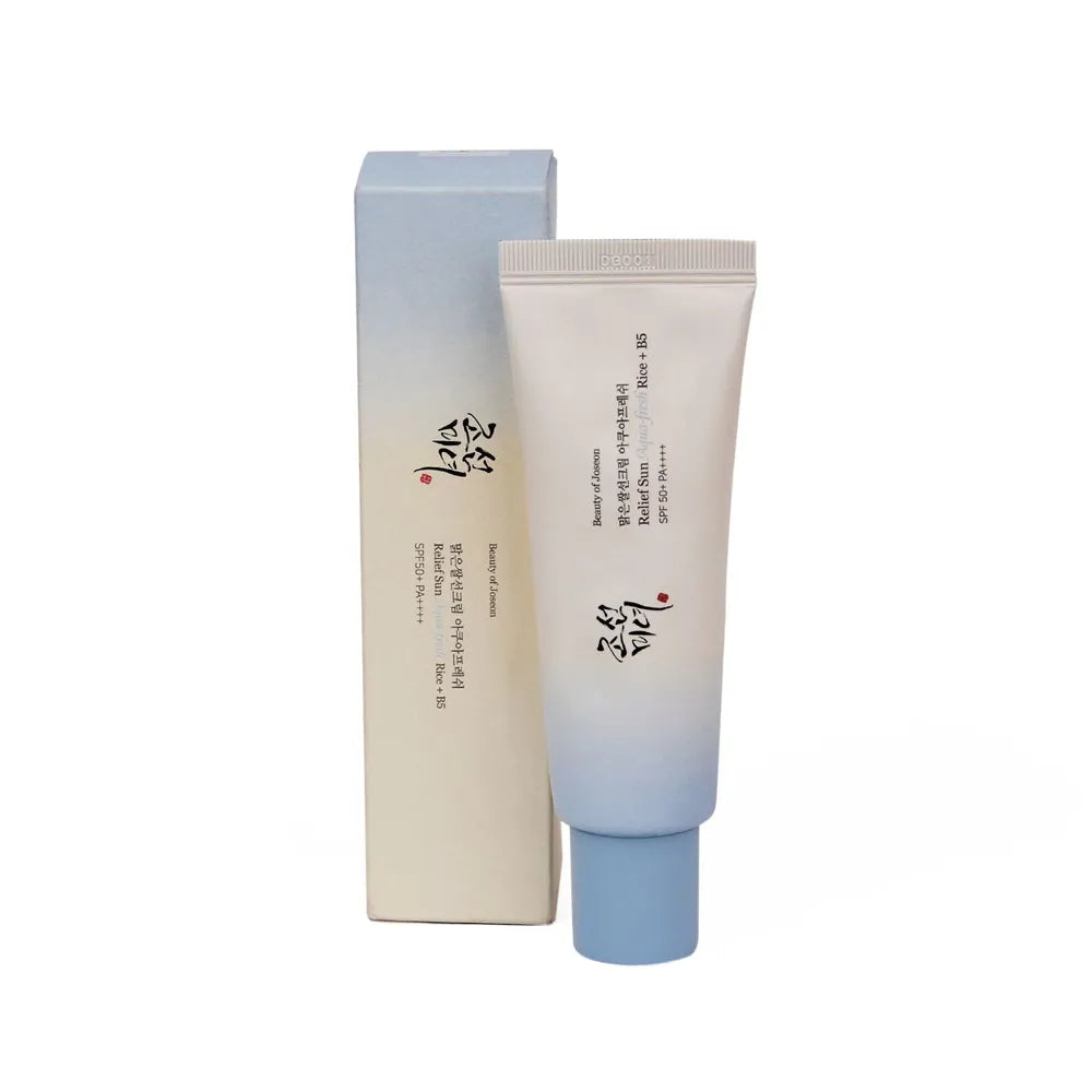 Protector solar facial Beauty of Joseon Relief Sun Aqua Fresh Rice + B5 SPF50+ PA++++