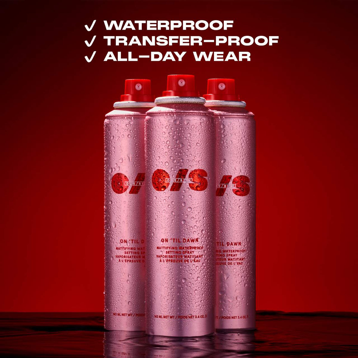 ONE/SIZE MINI MATTIFYING WATERPROOF SETTING SPRAY